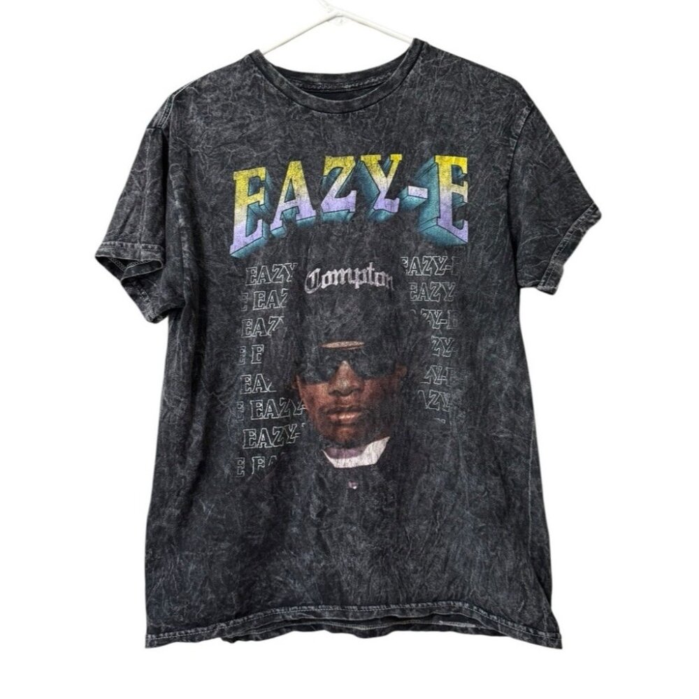 Eazy-E Rap T Shirt‎ Size Medium Hip Hop Grunge Cotton Short Sleeve Lightweight
